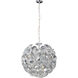 Dunmore 20 Light 22.5 inch Polished Chrome Single Pendant Ceiling Light