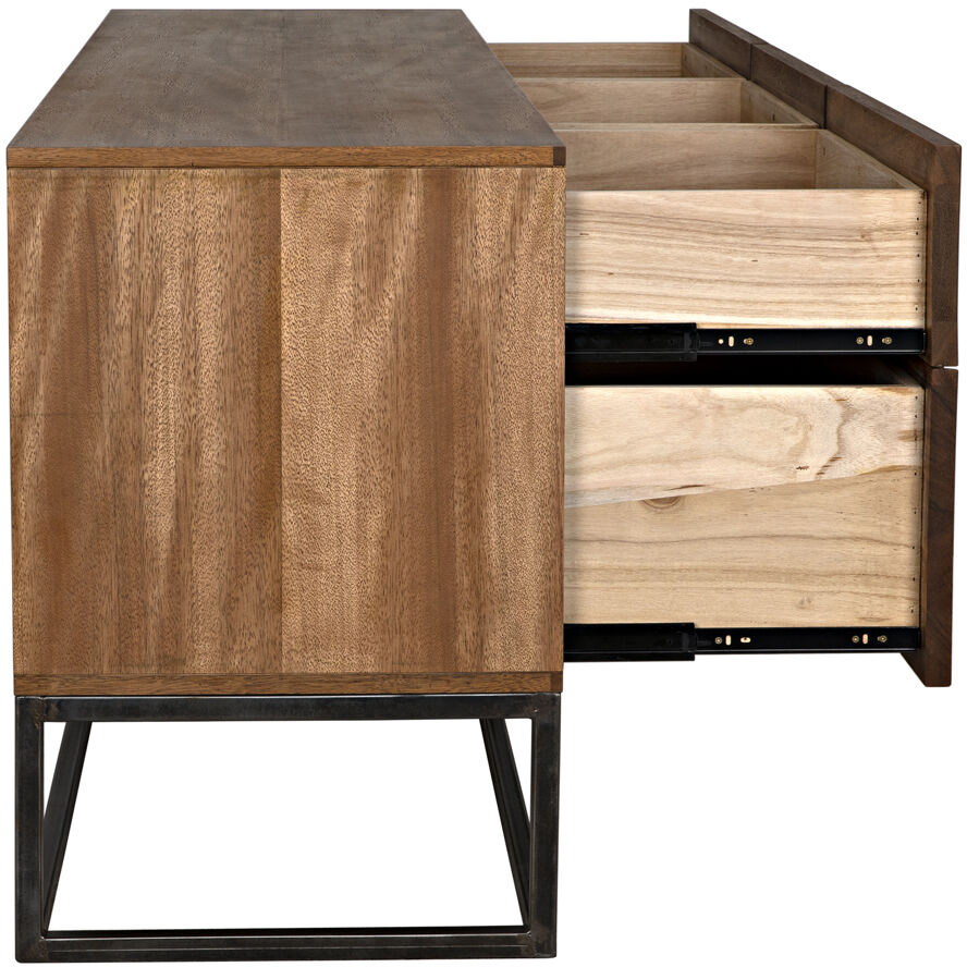 Casanova 83 X 21 inch Dark Walnut Sideboard