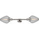 Franklin Restoration Geneseo 2 Light 7 inch Polished Nickel Bath Vanity Light Wall Light, Franklin Restoration