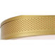 Surrey 3 Light 15 inch Satin Brass Flushmount Ceiling Light