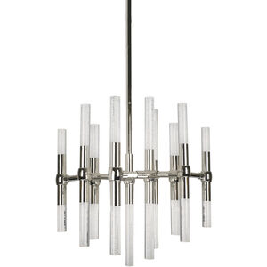 Turin LED 21 inch Polished Nickel Chandelier Ceiling Light