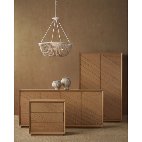 Margot 84 inch Light Oak/Beige Credenza