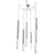 Axis XL LED 11 inch Classic Silver Swag Multi-Pendant Ceiling Light