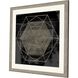 Geometrics Collection Black Framed Art