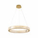 Golden Ratio 1 Light 23.6 inch Satin Gold Pendant Ceiling Light