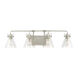 Jaden 4 Light 33.25 inch Bathroom Vanity Light