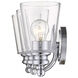Ceil 3 Light 23 inch Chrome Vanity Light Wall Light