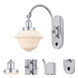 Franklin Restoration Oxford 1 Light 8 inch Polished Chrome Sconce Wall Light