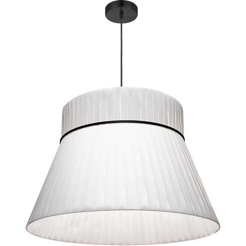 Rochelle 1 Light 24 inch Matte Black Pendant Ceiling Light