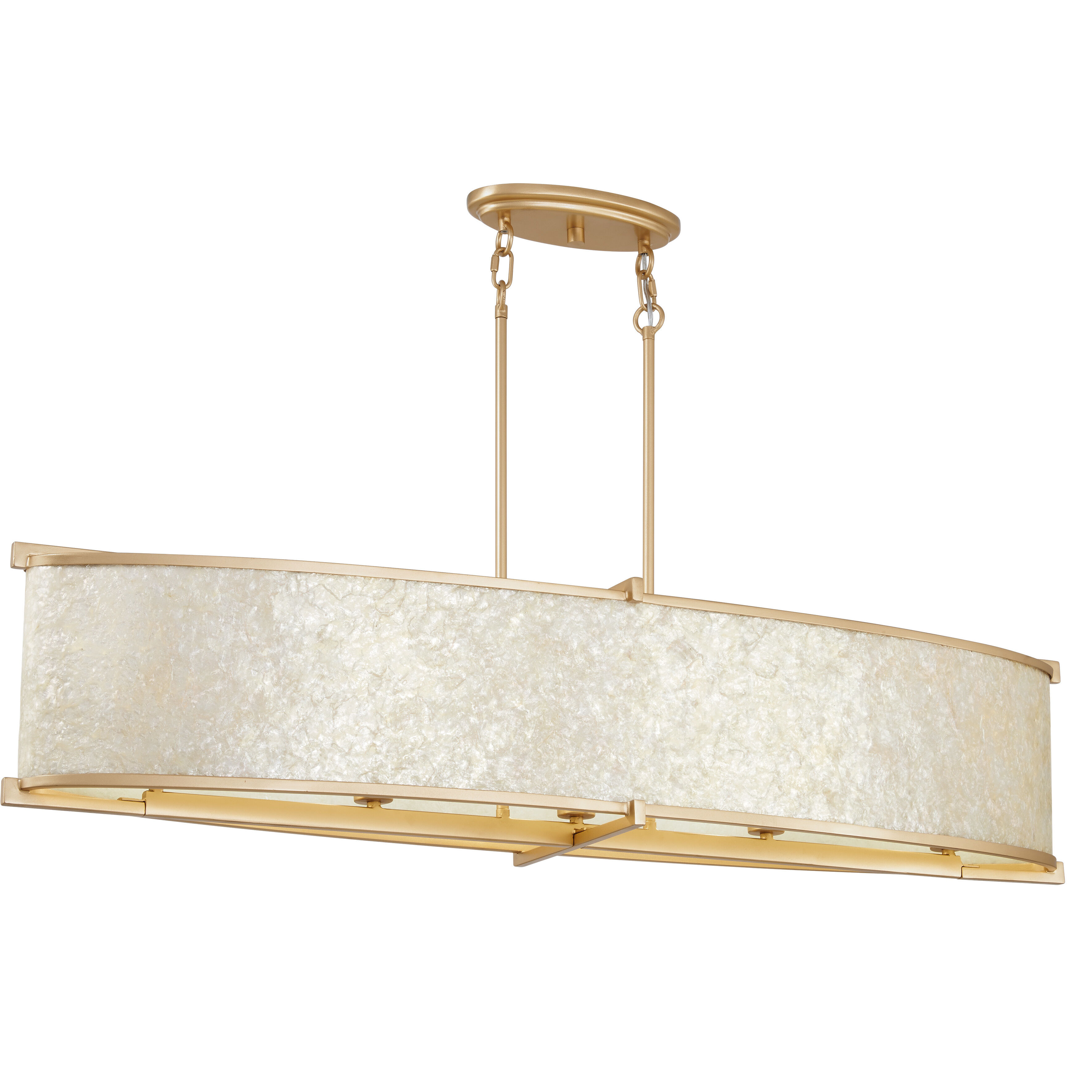 Sommers Bend 5 Light 48 inch Fawn Gold Island Chandelier Ceiling Light