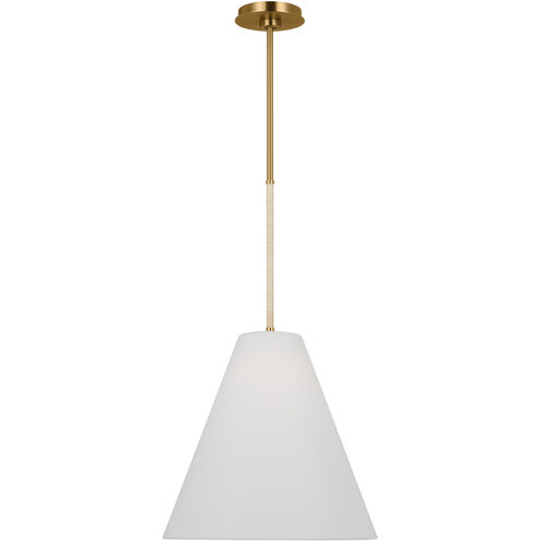 AERIN Remy 1 Light 16 inch Burnished Brass Pendant Ceiling Light