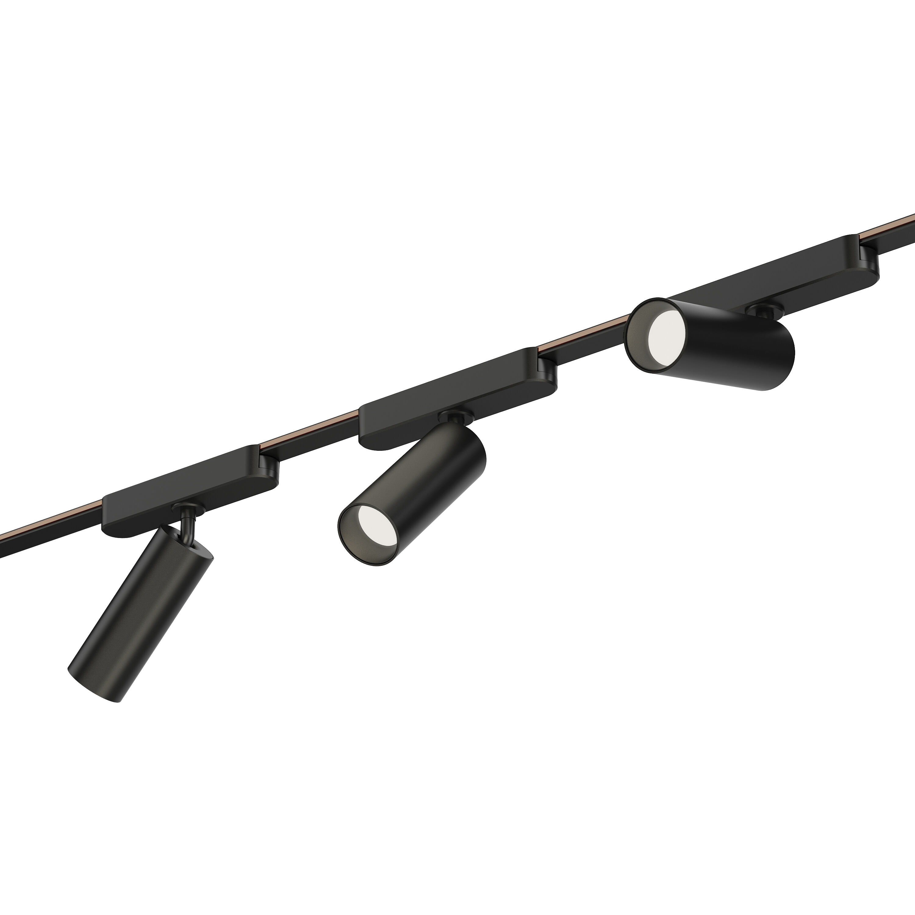 Continuum - Track 1 Light 120 Black Track Light Ceiling Light