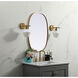 Brynn 30 X 20 inch Brass Mirror in 20 x 30