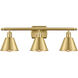 Ballston Smithfield 3 Light 26.00 inch Bathroom Vanity Light