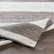 Azalea 90 X 60 inch Cream Rug in 5 x 8, Rectangle
