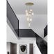 Canada LED 24 inch Brass Chandelier Ceiling Light