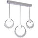 Canada LED 47 inch Chrome Island Lighting Ceiling Light