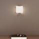 Turo 1 Light 6.5 inch Satin White ADA Wall Sconce Wall Light