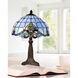 Evelyn 19 inch 60.00 watt Antique Bronze Verde Table Lamp Portable Light
