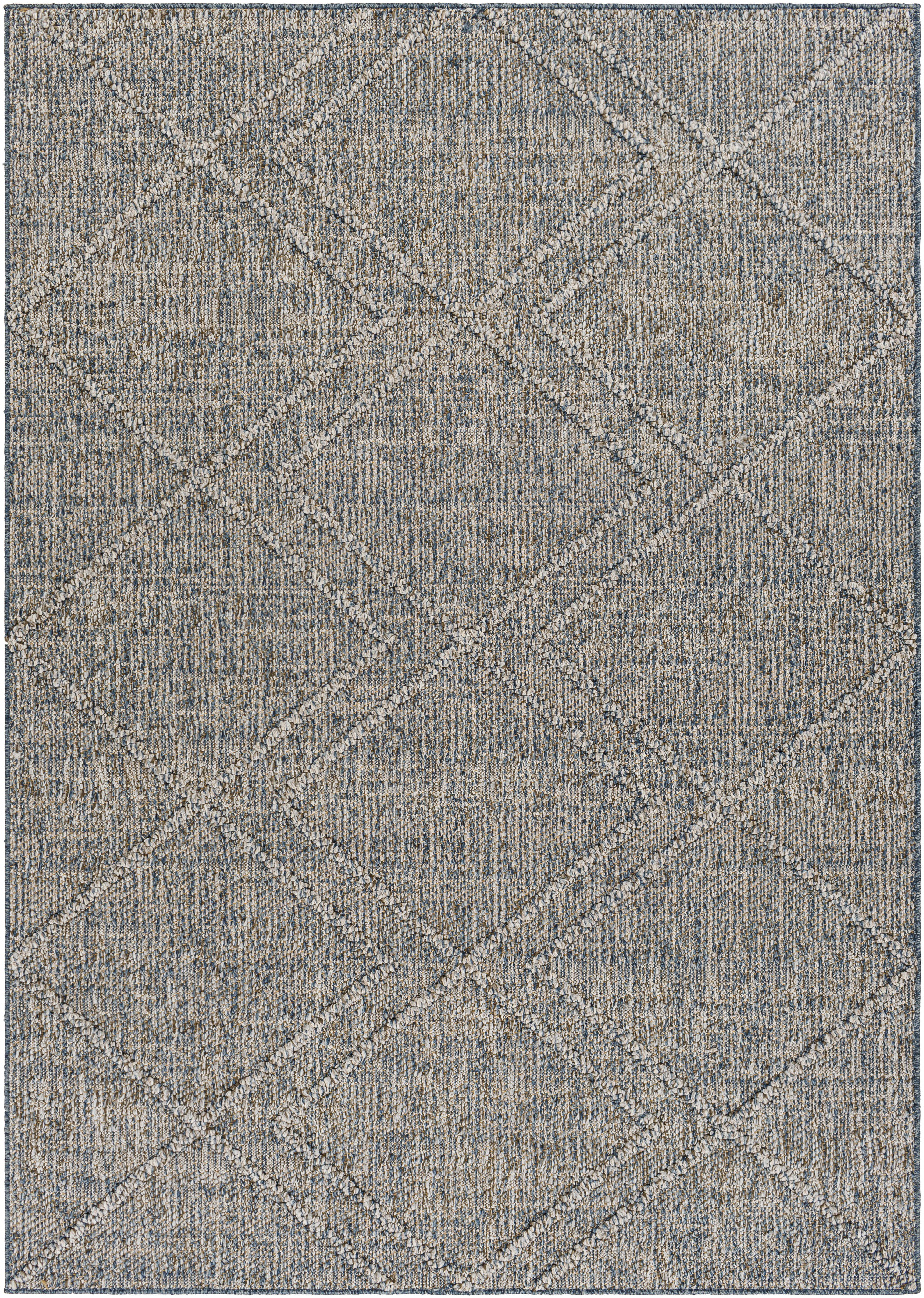 Sarasota 84 X 60 inch Grey Outdoor Rug, Rectangle
