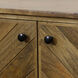 Plankwood 59 X 16 inch Distressed and Light Brown and Black Sideboard