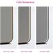 Avior 36 X 24 inch Black LED Lighted Mirror, Vanita by Oxygen