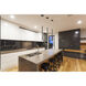 Forest LED 4.75 inch Pearl Black Pendant Ceiling Light in Pearl Black Steel