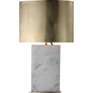 Kelly Wearstler Murry 29.5 inch 15.00 watt White Marble Teardrop Table Lamp Portable Light, Large