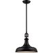 Rutherford 1 Light 15 inch Oil Rubbed Bronze Pendant Ceiling Light