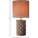 Sophia 23 inch Gray Table Lamp Portable Light