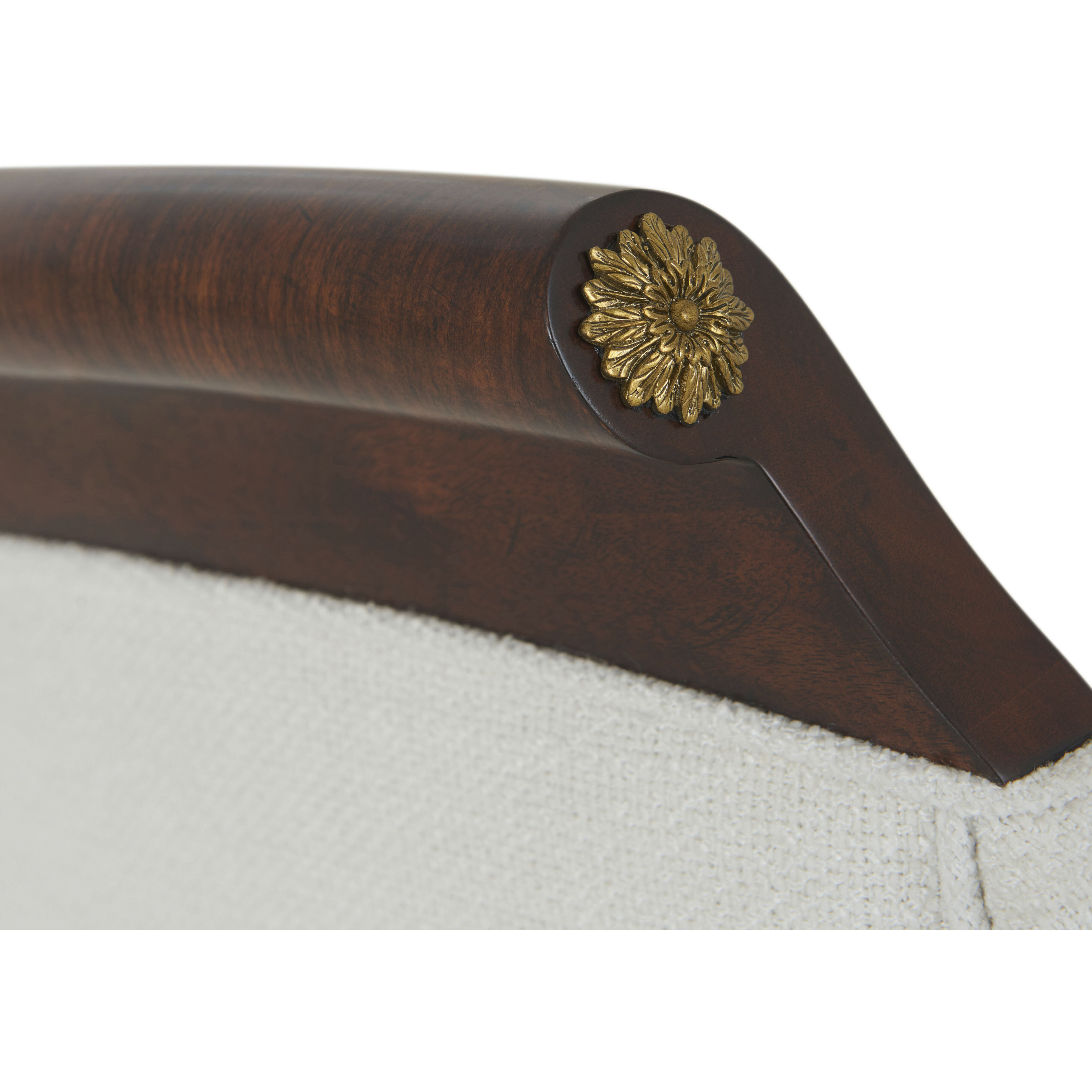 Georgiana Desk Chair, Wooden, Upholstered, Althorp Living History