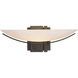 Impressions 1 Light 16.3 inch Natural Iron Sconce Wall Light, Oval