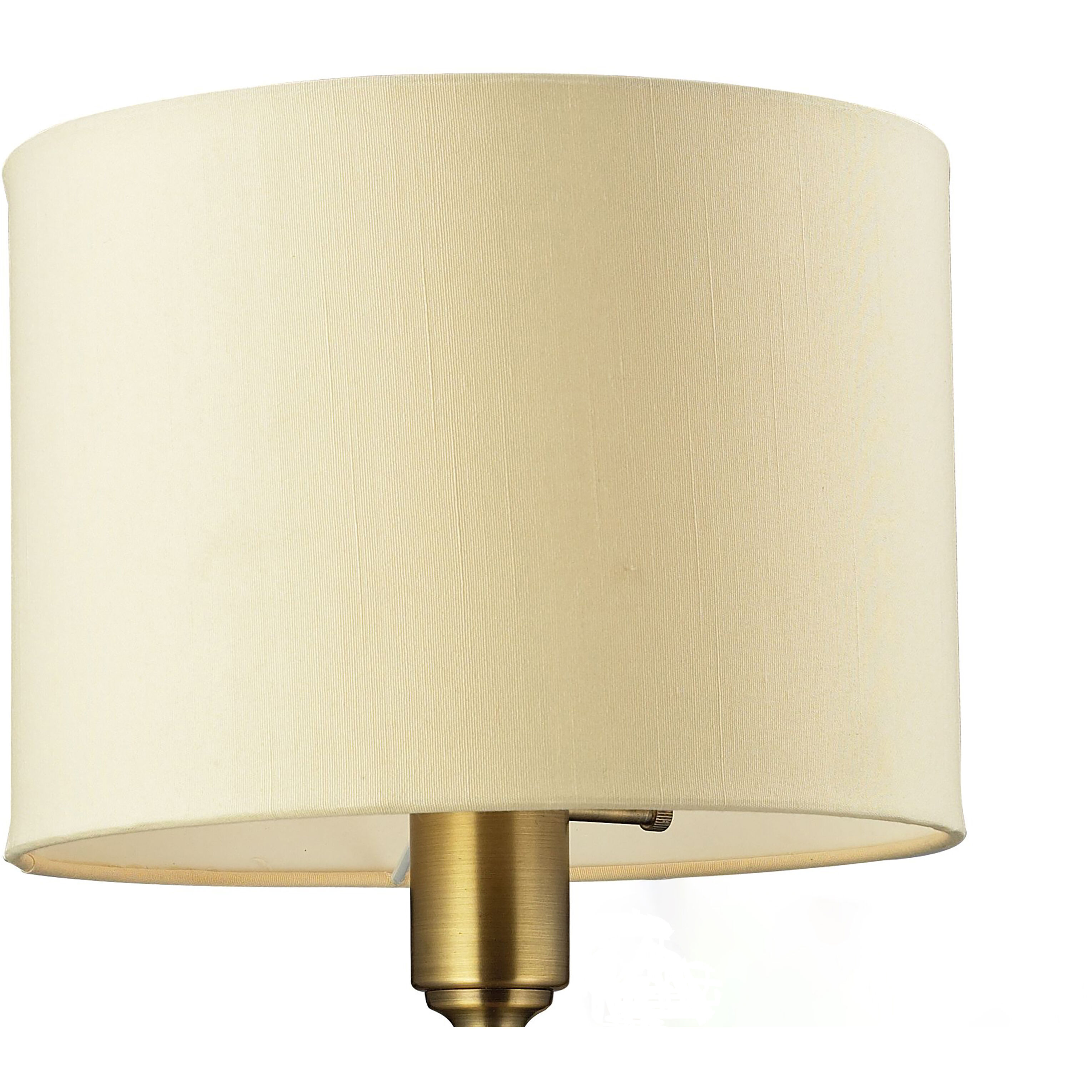 Pembroke 26 inch 60 watt Antique Brass Swingarm Sconce Wall Light