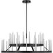 Sean Lavin Sagrada LED 36 inch Bronze Two-Tier Chandelier Ceiling Light