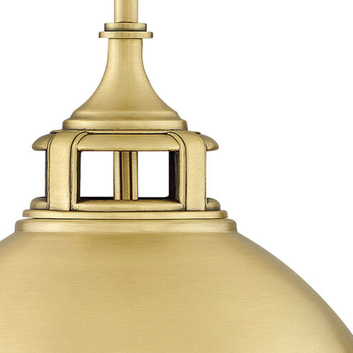 Fletcher 2 Light 13.5 inch Satin Brass Indoor Pendant Ceiling Light