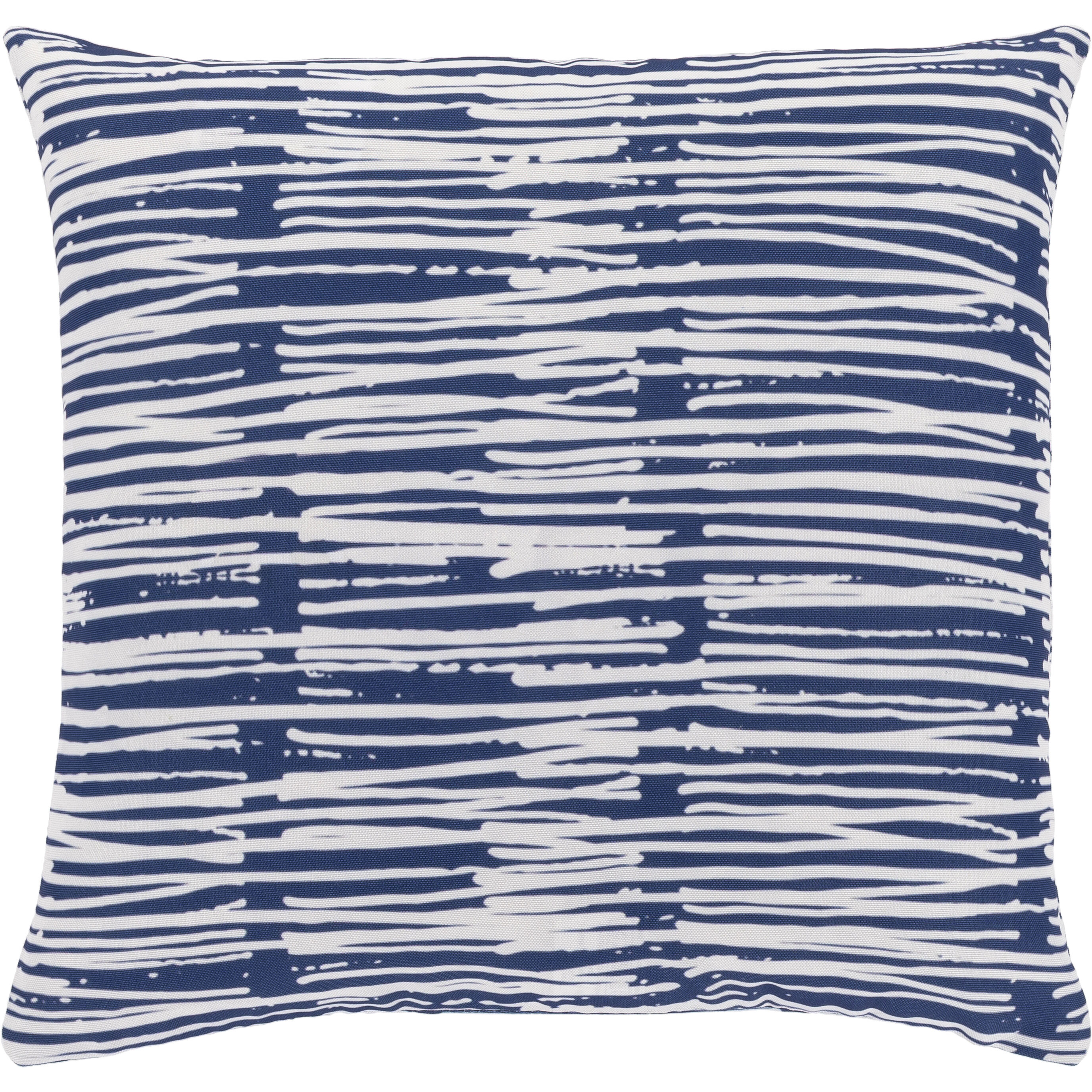 Azora 18 X 18 inch Ink Blue Pillow Kit, Square