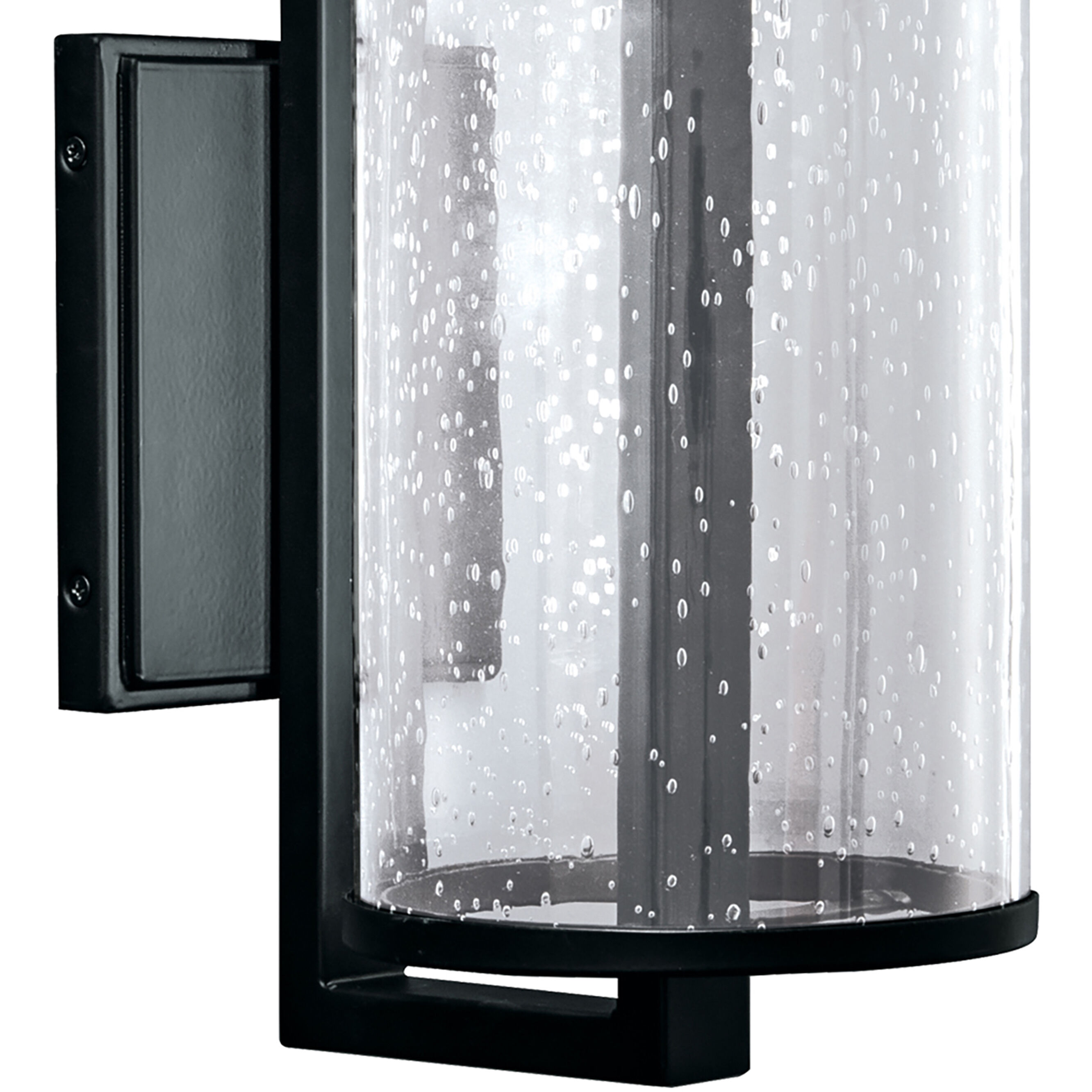 Candela LED 13 inch Matte Black Outdoor Wall Sconce