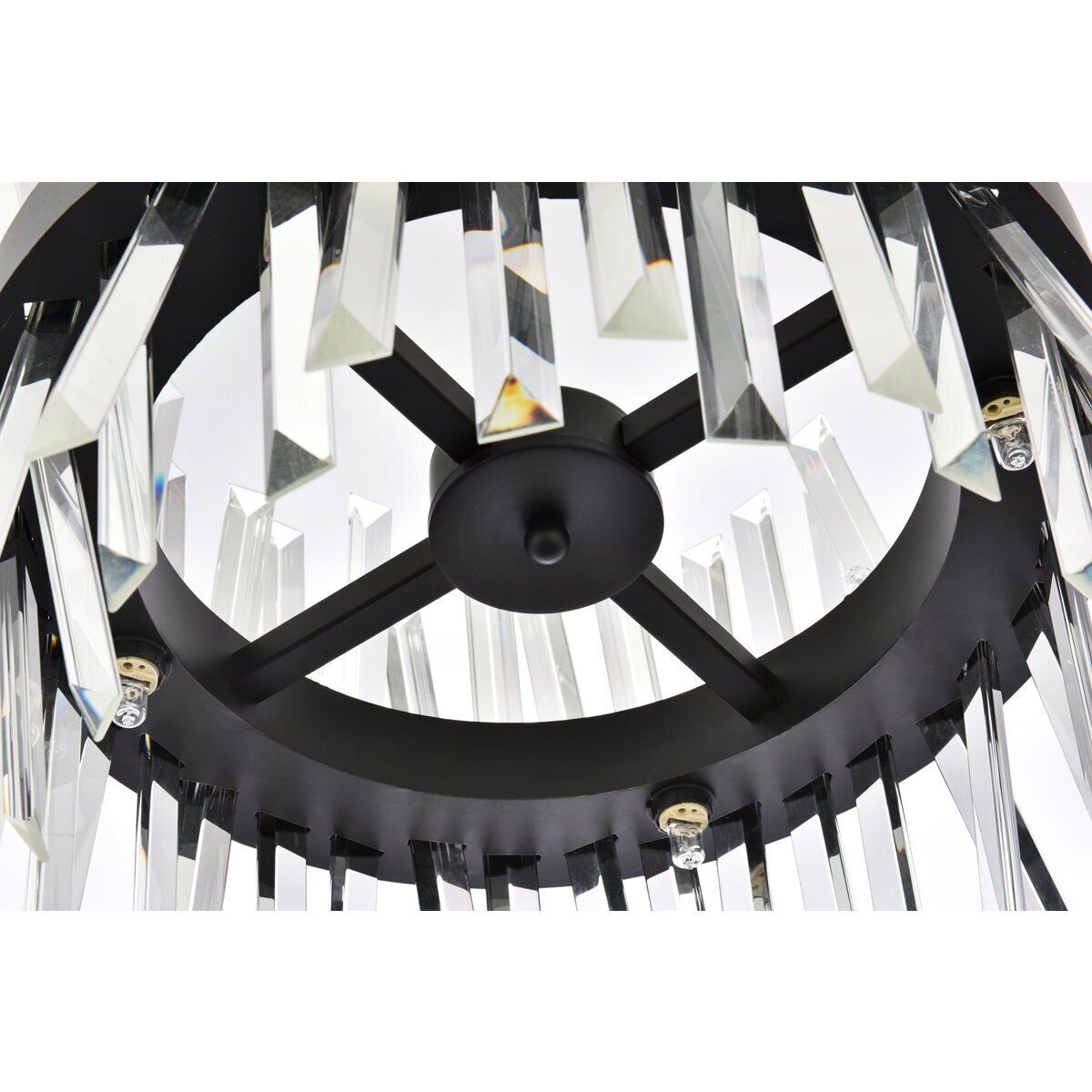 Serephina 8 Light 16 inch Black Pendant Ceiling Light