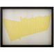 Velocity Yellow with Gloss Black Framed Wall Art