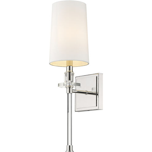 Sophia 1 Light 5.5 inch Polished Nickel Wall Sconce Wall Light