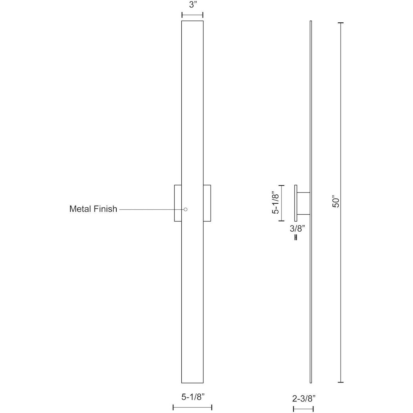 Vesta All-terior Wall Light in Black