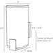 Braxton 1 Light 5 inch White Sconce Wall Light