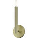 Monaco 1 Light 5.13 inch Antique Brass ADA Wall Sconce Wall Light