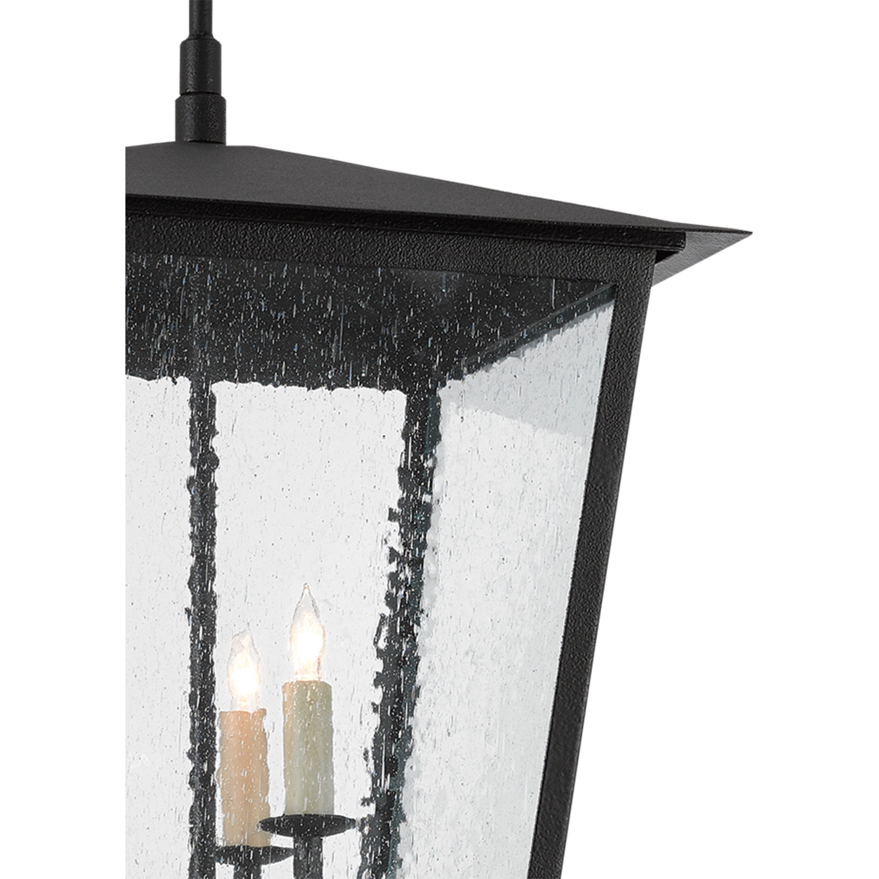 Bening 3 Light 16.75 inch Midnight Outdoor Hanging Lantern, Large
