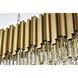 Willow 12 Light 14 inch Satin Gold Chandelier Ceiling Light