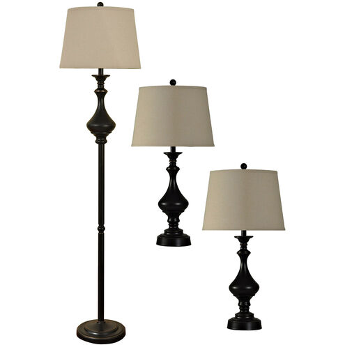 Signature 31 inch 150 watt Bronze Floor and Table Lamp Portable Light