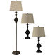 Signature 31 inch 150 watt Bronze Floor and Table Lamp Portable Light