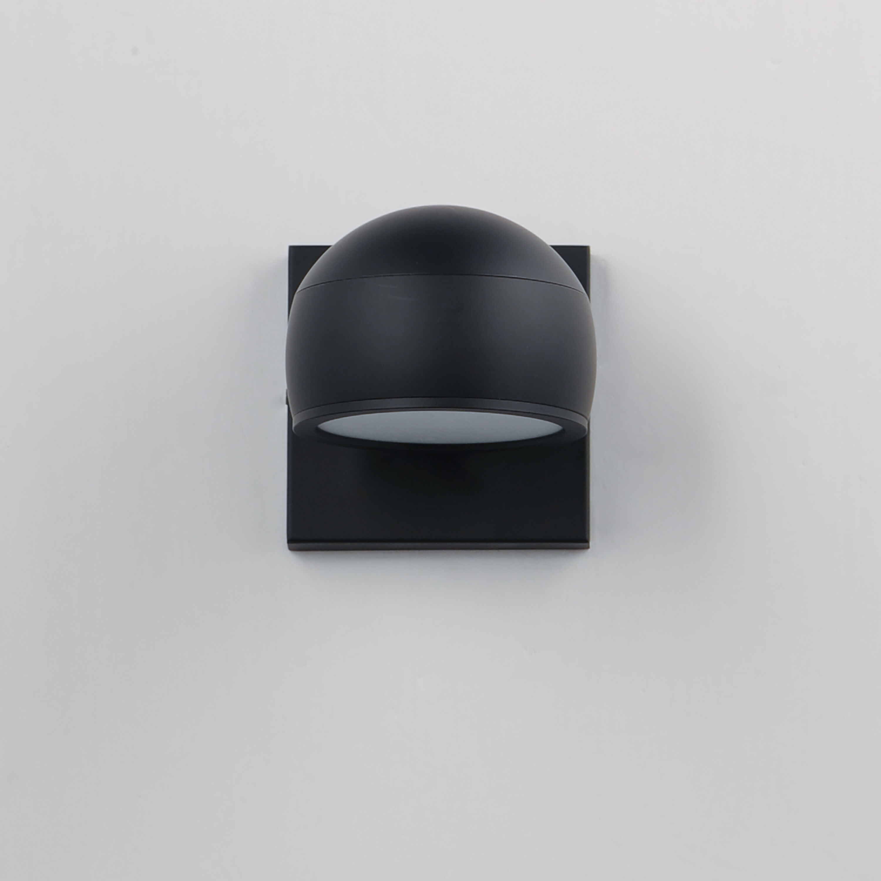 Modular LED 5 inch Black Outdoor Wall Sconce