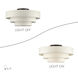 Manorwood 5 Light 28 inch English Bronze Semi Flush Mount Ceiling Light, Extra Large