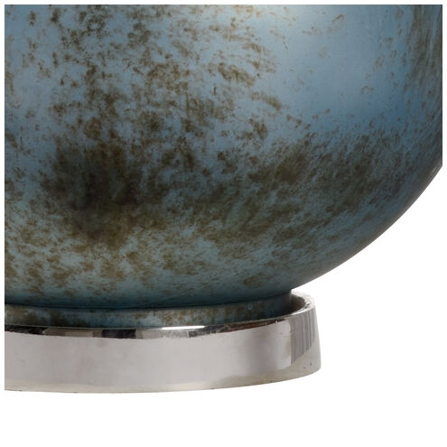 Wildwood 34 inch 100.00 watt Blue Mist/Polished Nickel Table Lamp Portable Light